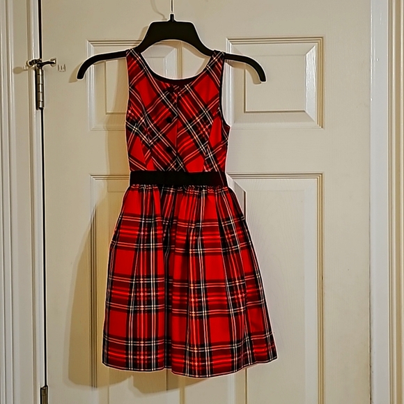 Polo Ralph Lauren big girls plaid twill dress - Picture 2 of 2